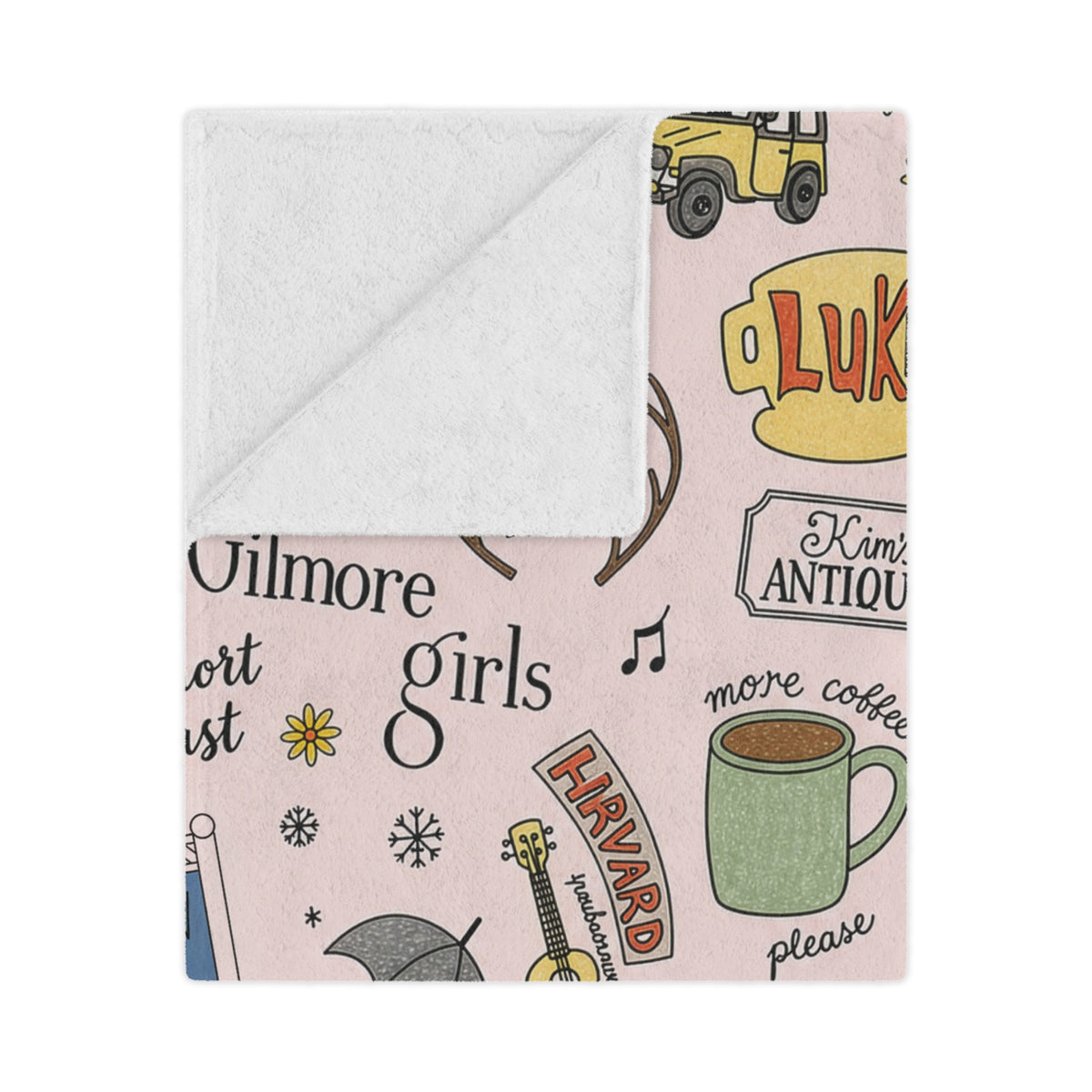 Stars Hollow Throw Blanket, Gilmore Girls Cozy Blanket