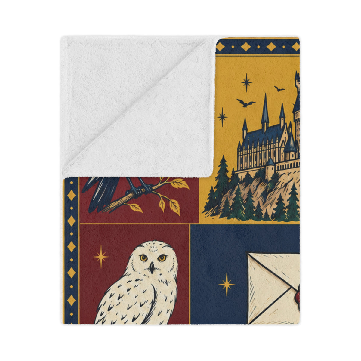 Personalization Wizard Blanket with Name