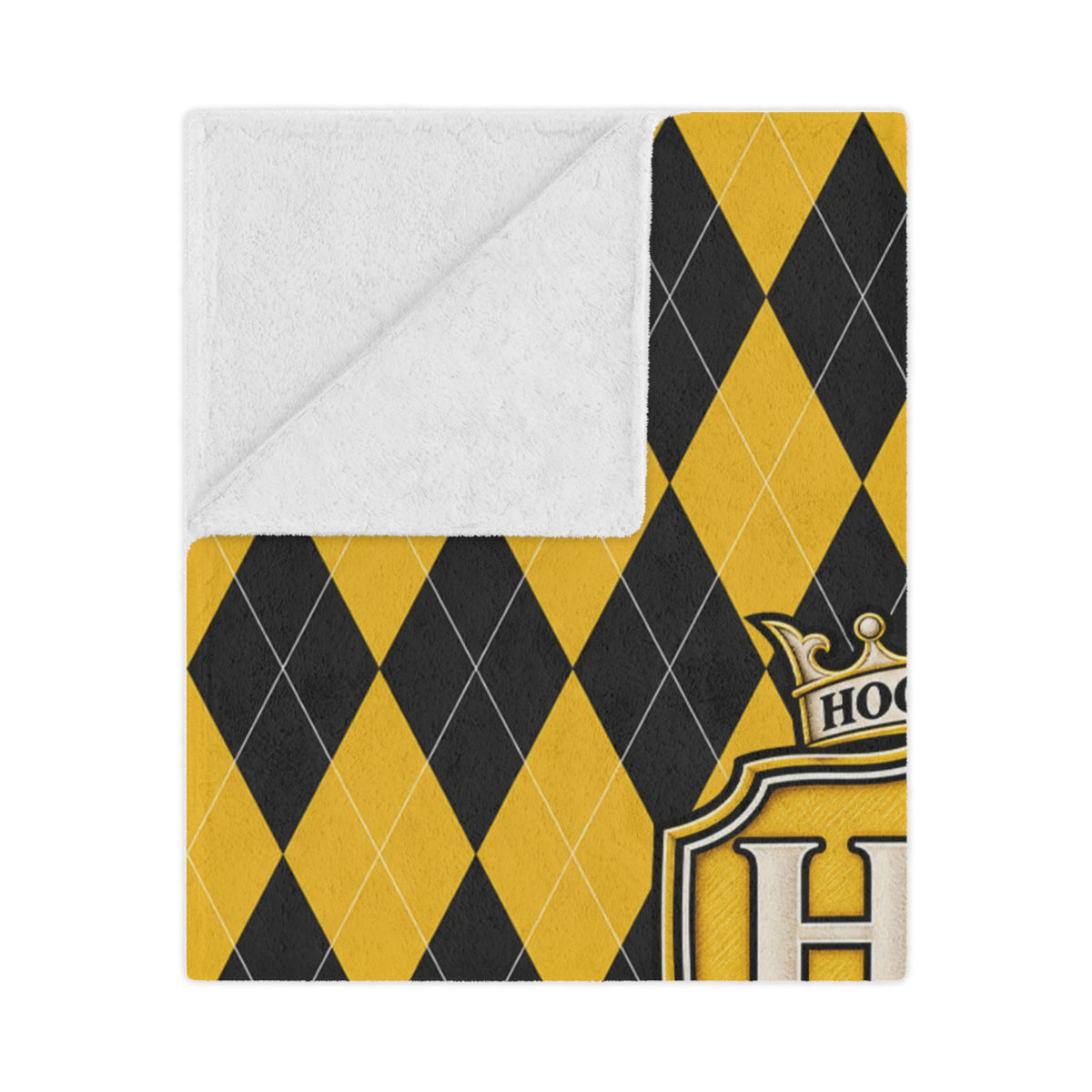 Personalized Wizard House Crests Blanket with Name