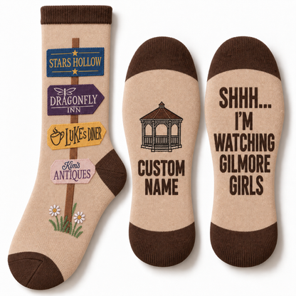 Gilmore Girls Socks, Rewatch Season Socks