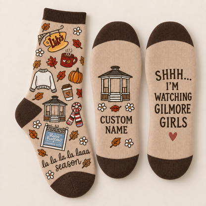 Gilmore Girls Socks, Rewatch Season Socks