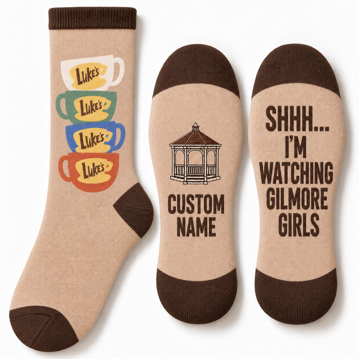 Gilmore Girls Socks, Rewatch Season Socks