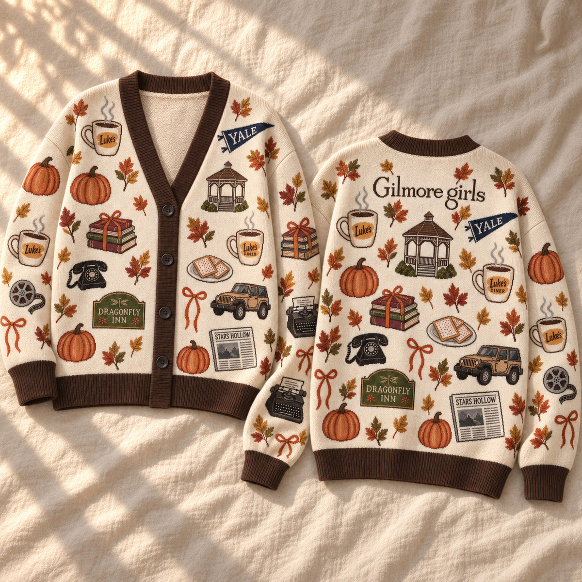 Gilmore Girls Knitted Cardigan