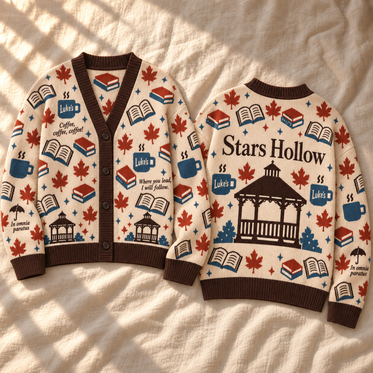 Gilmore Girls Knitted Cardigan
