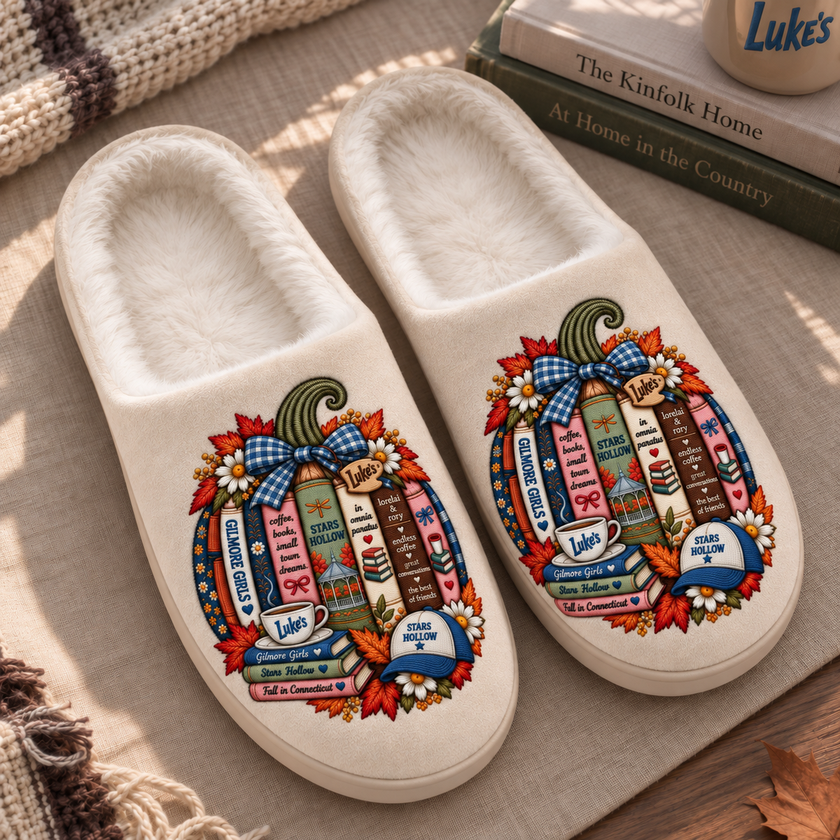 Gilmore Girls Pumpkin Slipper