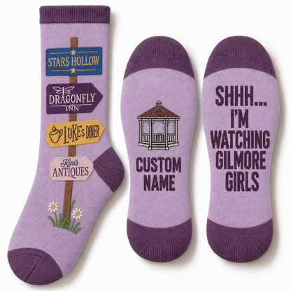 Gilmore Girls Socks, Rewatch Season Socks