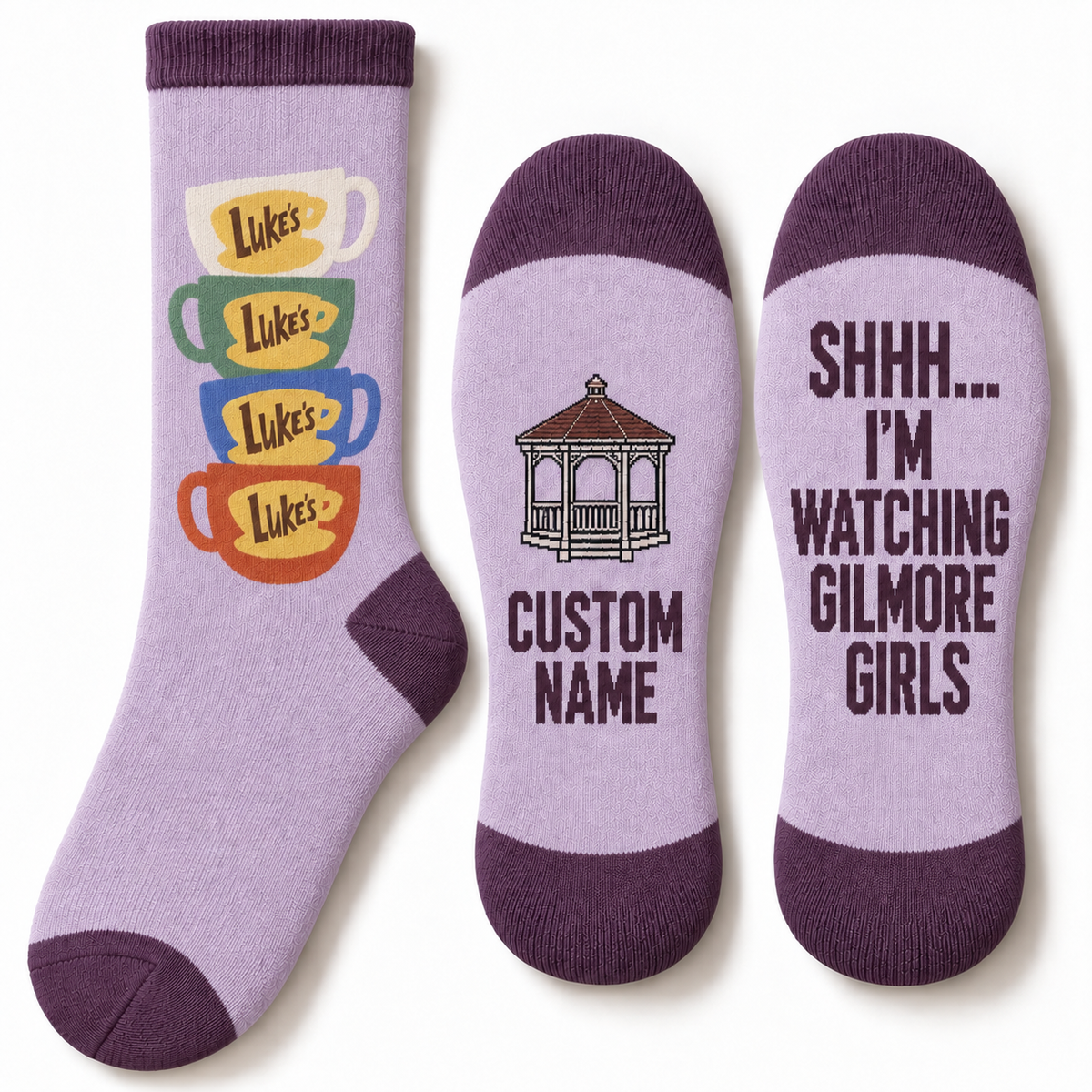 Gilmore Girls Socks, Rewatch Season Socks