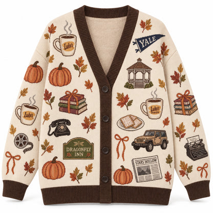 Gilmore Girls Knitted Cardigan
