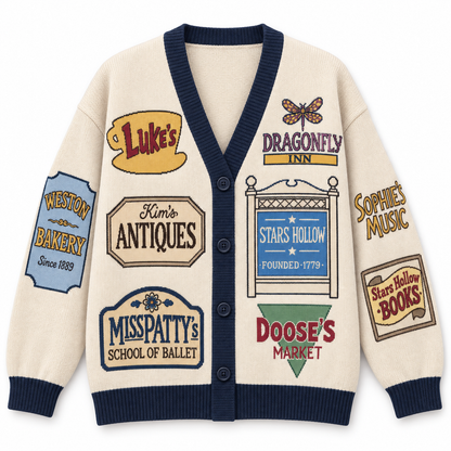 Gilmore Girls Knitted Cardigan