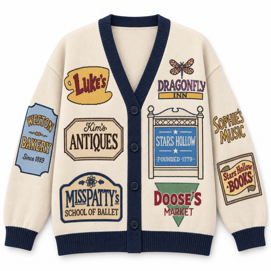 Gilmore Girls Knitted Cardigan