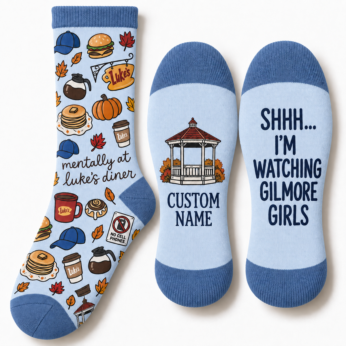 Gilmore Girls Socks, Rewatch Season Socks