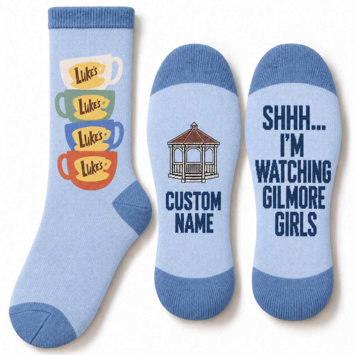 Gilmore Girls Socks, Rewatch Season Socks