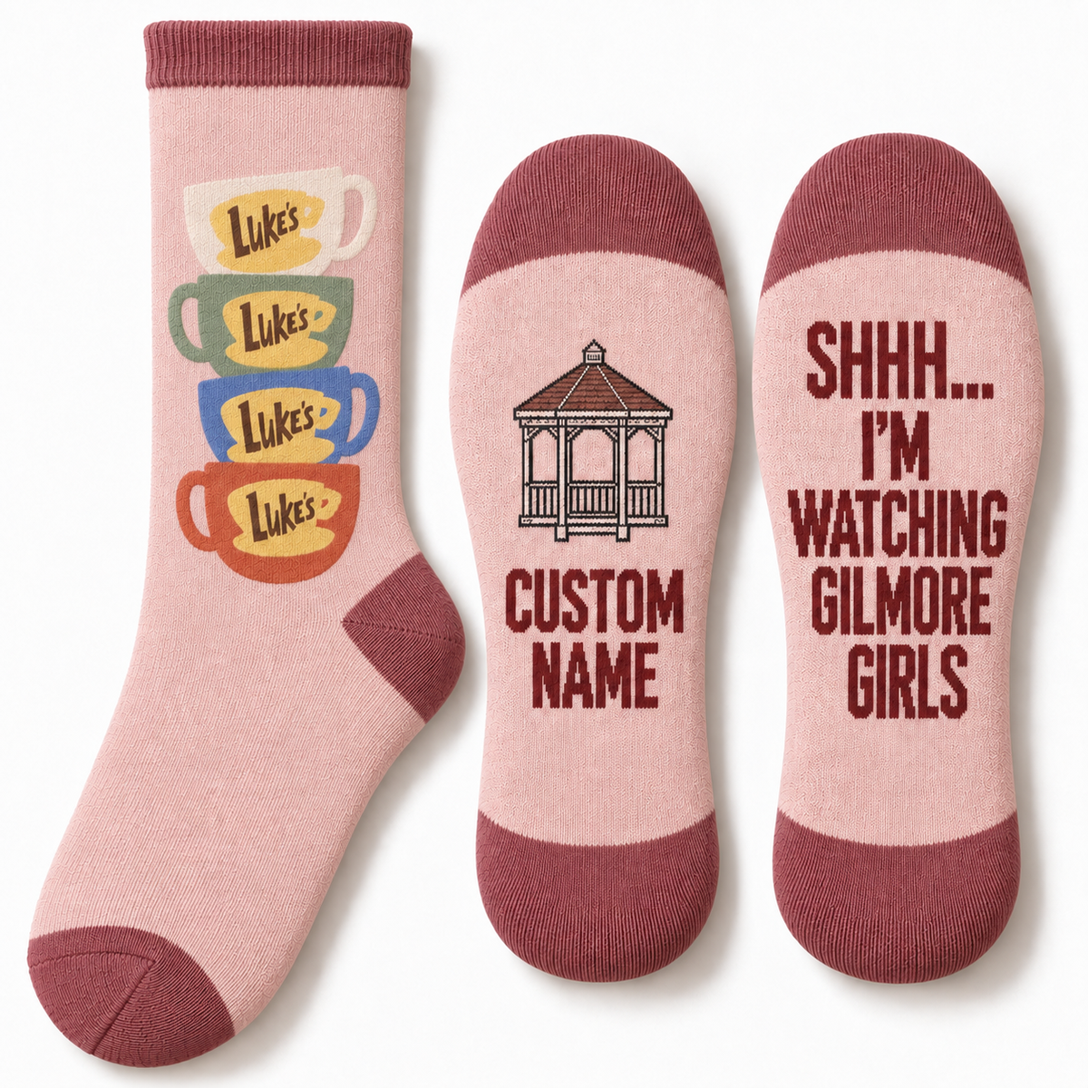Gilmore Girls Socks, Rewatch Season Socks