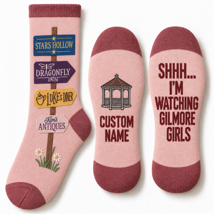 Gilmore Girls Socks, Rewatch Season Socks