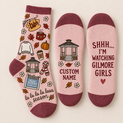 Gilmore Girls Socks, Rewatch Season Socks