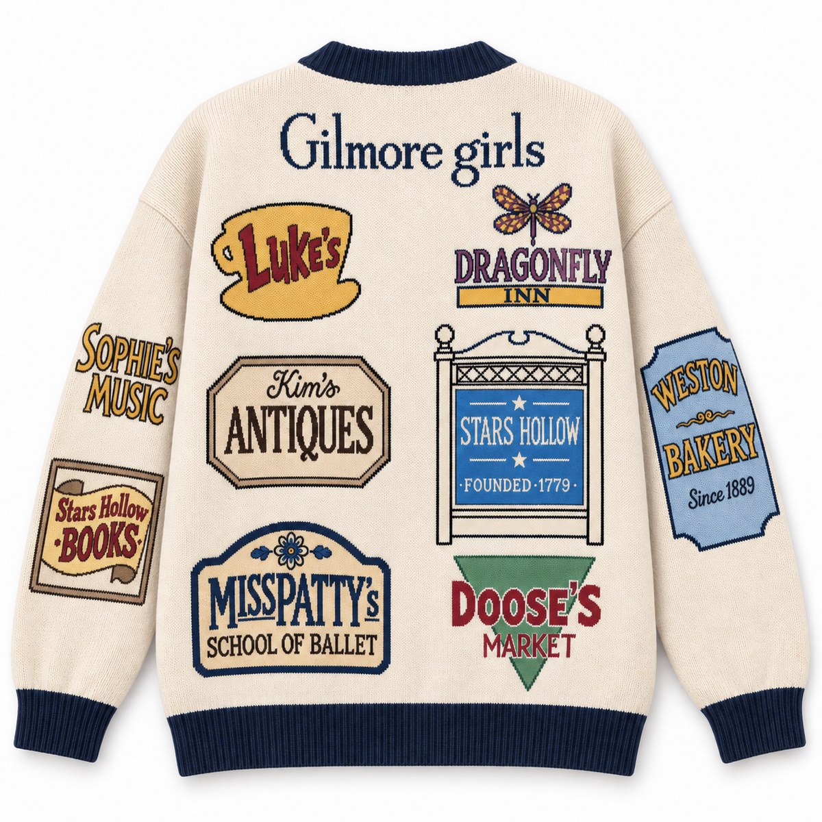 Gilmore Girls Knitted Cardigan