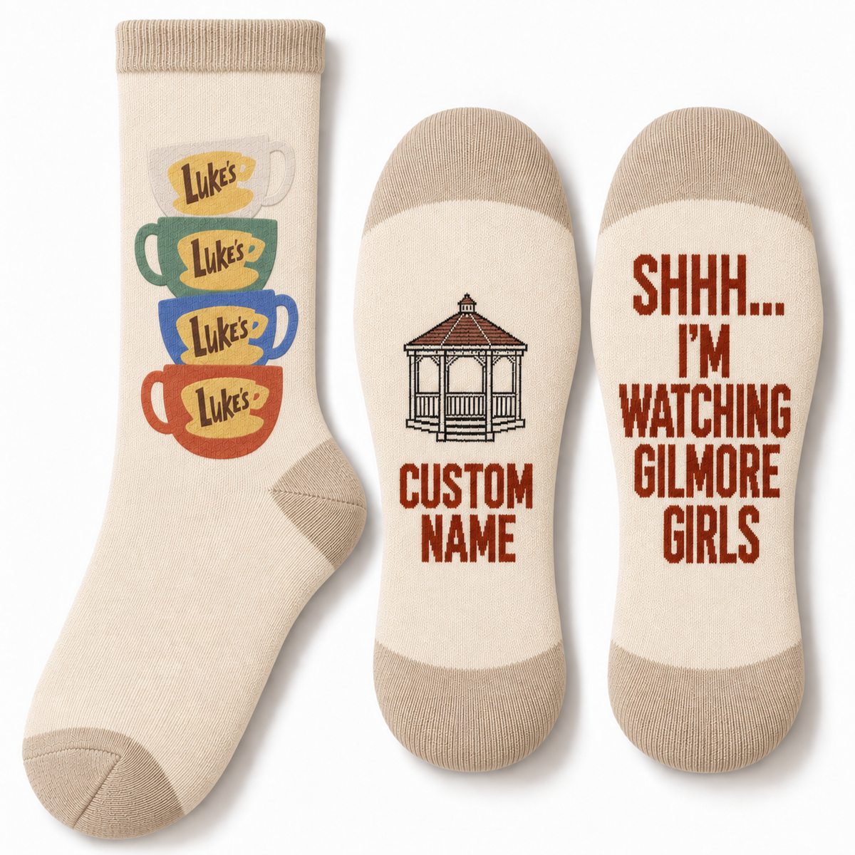 Gilmore Girls Socks, Rewatch Season Socks