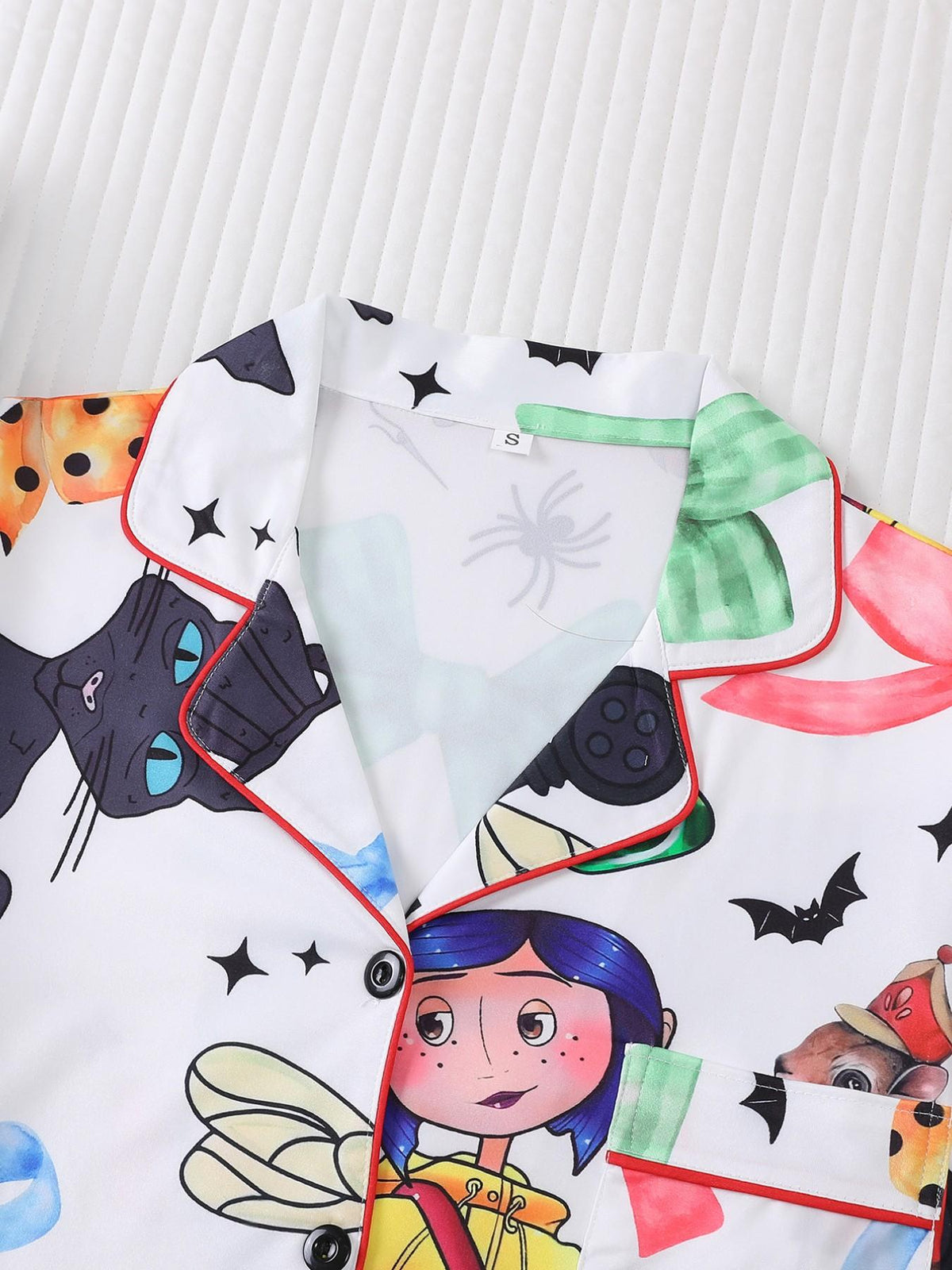Coraline Blue Night Pajamas Set