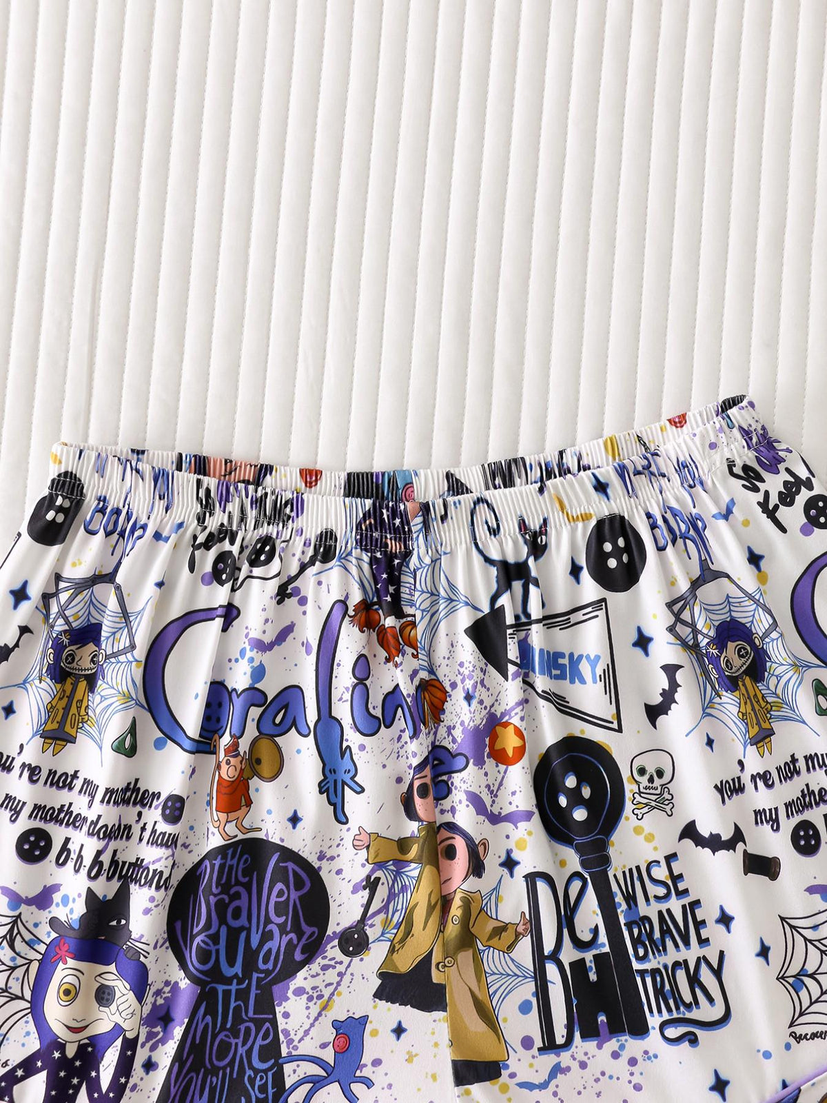 Coraline Blue Night Pajamas Set