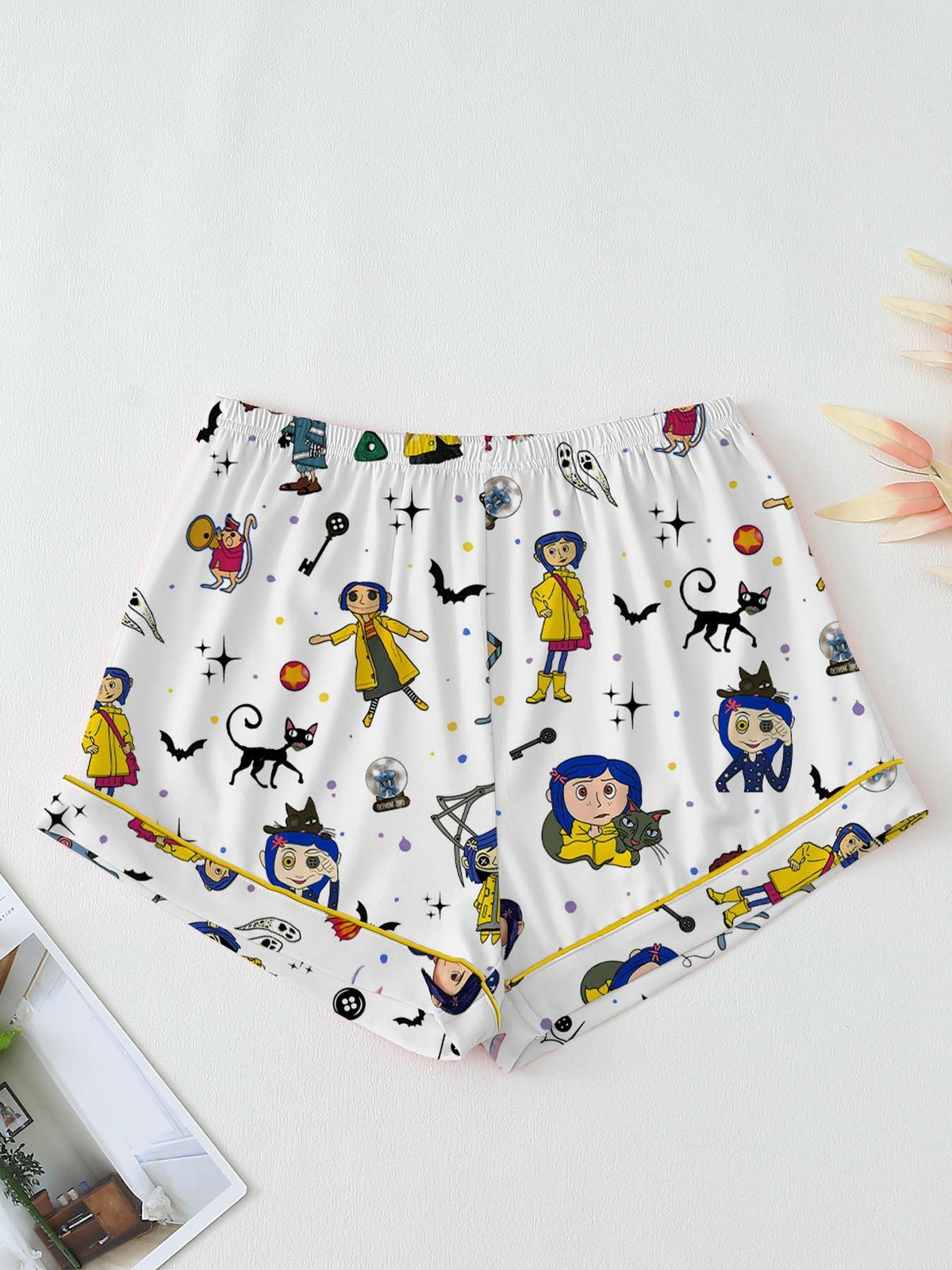 Coraline Inspired Pajama Set, Halloween Pajamas