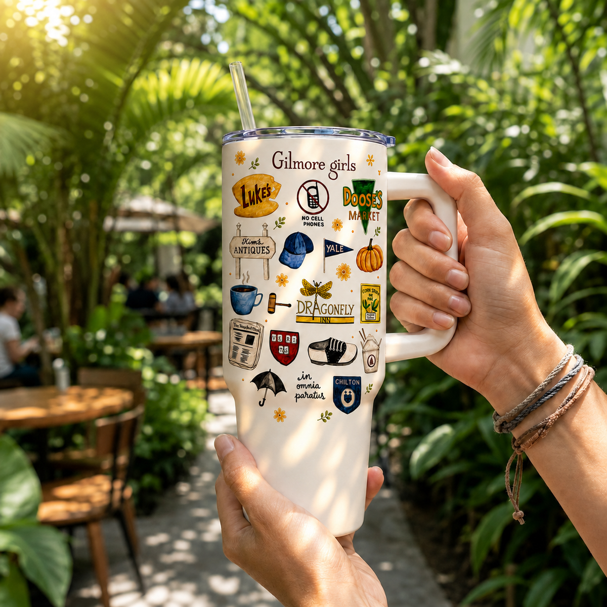 Gilmore Girls Tumbler, 40oz Tumbler Stars Hollow