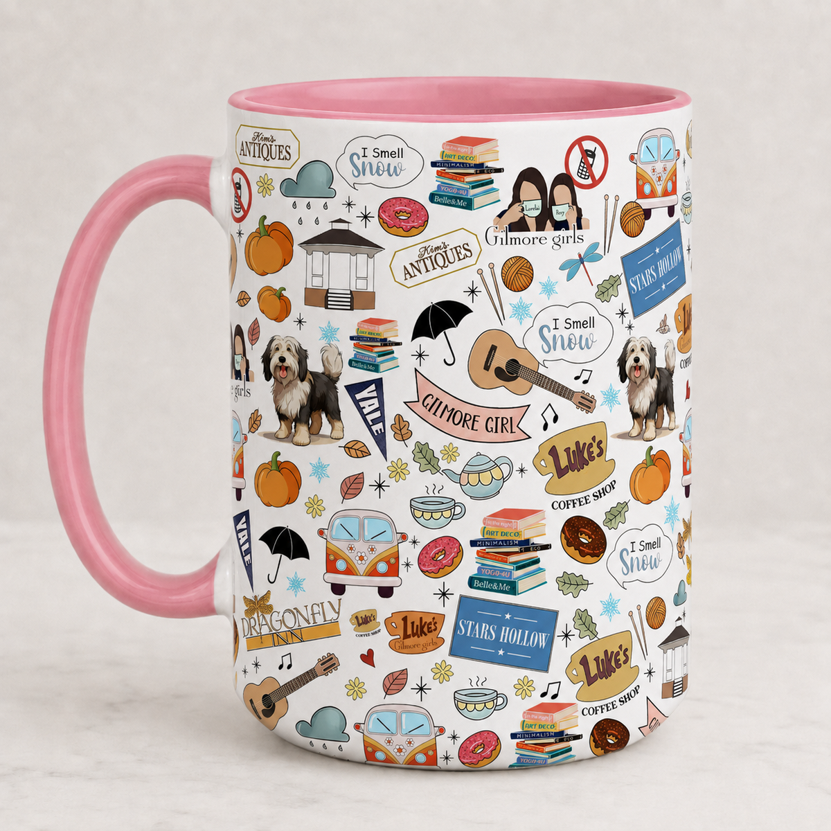 Gilmore Girls Accent Mug, Stars Hollow Ceramic Mug