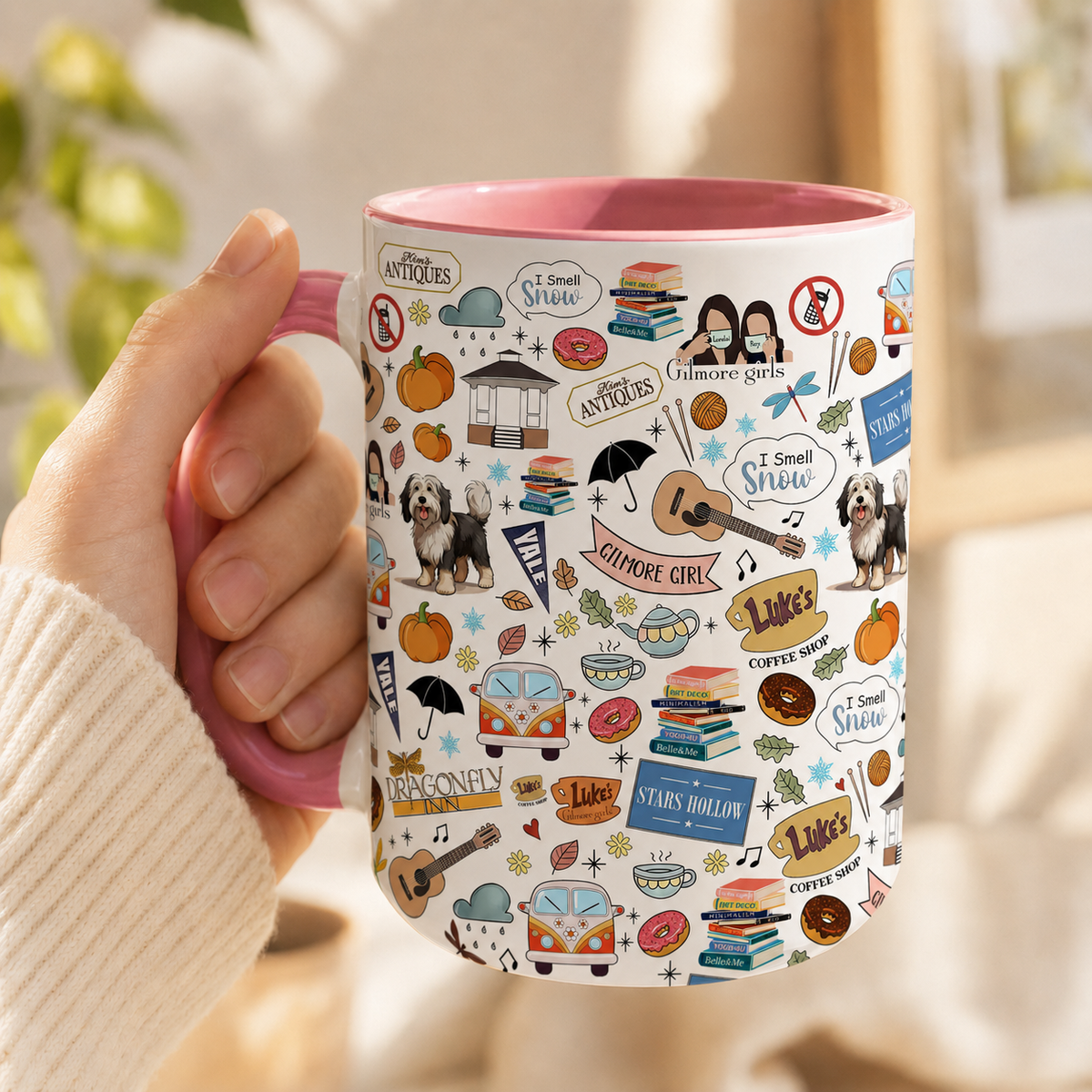 Gilmore Girls Accent Mug, Stars Hollow Ceramic Mug