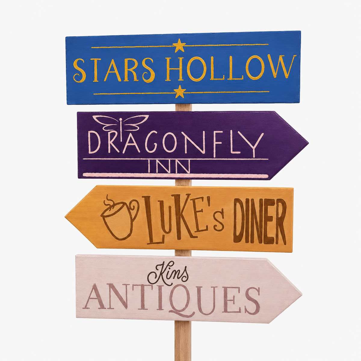 Stars Hollow Woven Blanket, Gilmore Girls Cozy Throw