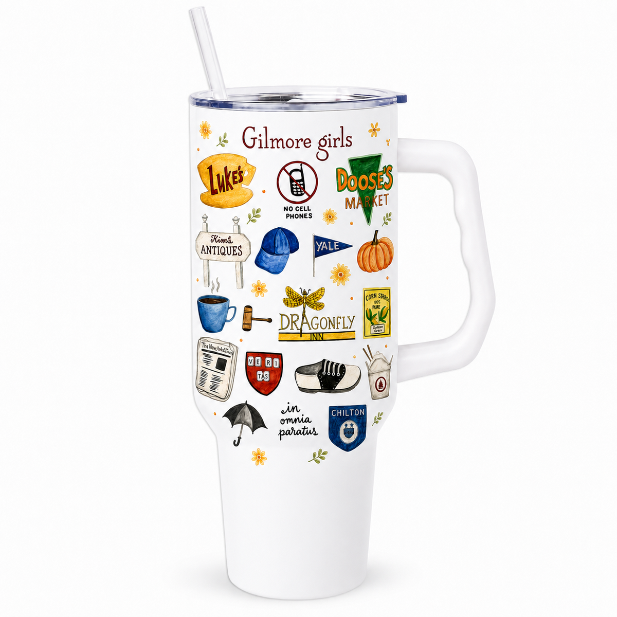 Gilmore Girls Tumbler, 40oz Tumbler Stars Hollow