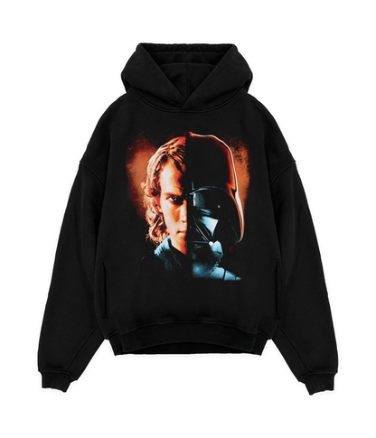 Vintage Sci-Fi Back & Sleeve Print, Star Galaxy Wars Hoodie