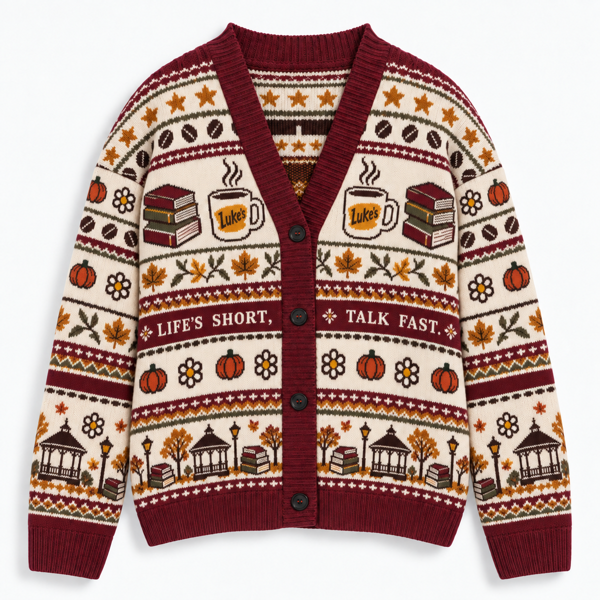 Gilmore Girls Knitted Cardigan