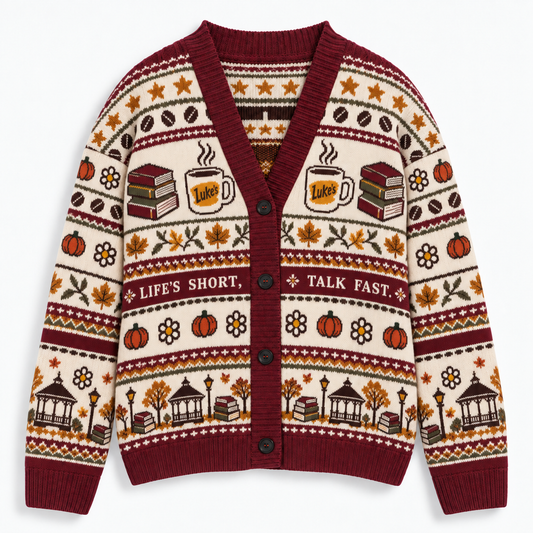 Gilmore Girls Knitted Cardigan