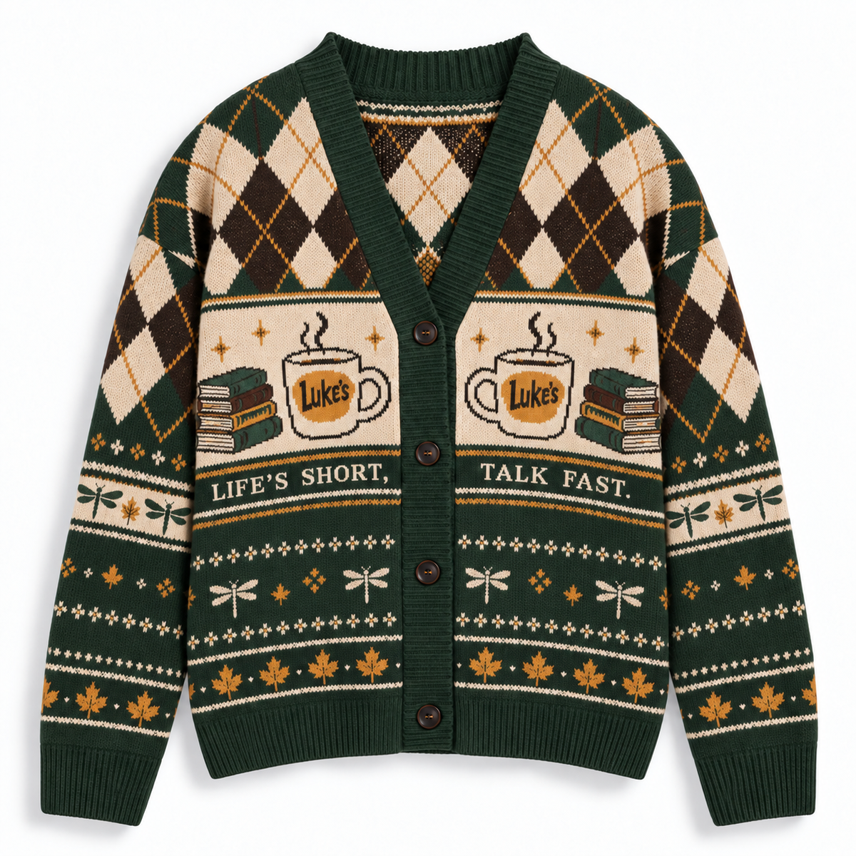 Gilmore Girls Knitted Cardigan