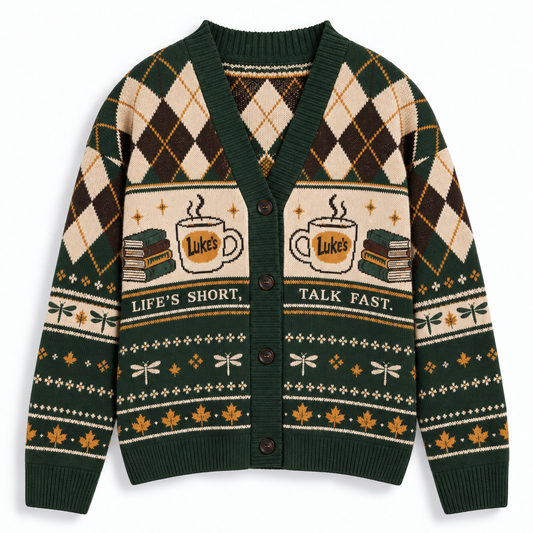 Gilmore Girls Knitted Cardigan