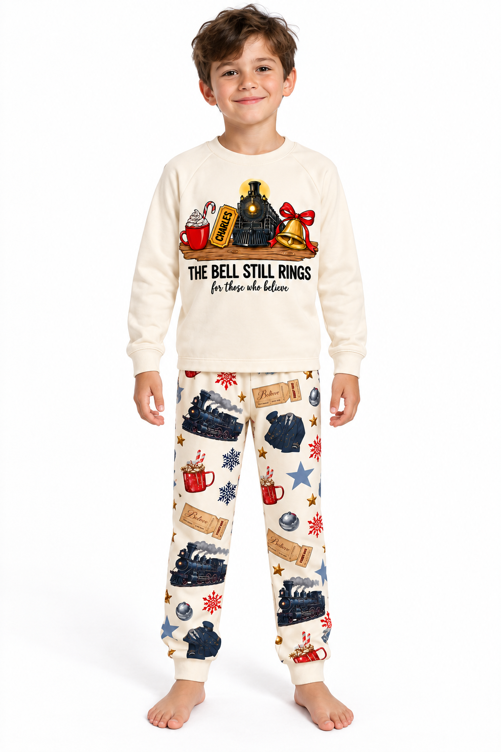 Personalized Polar Express Pajamas