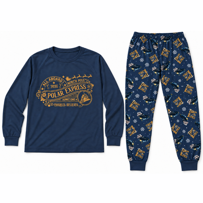 Personalized Polar Express Pajamas