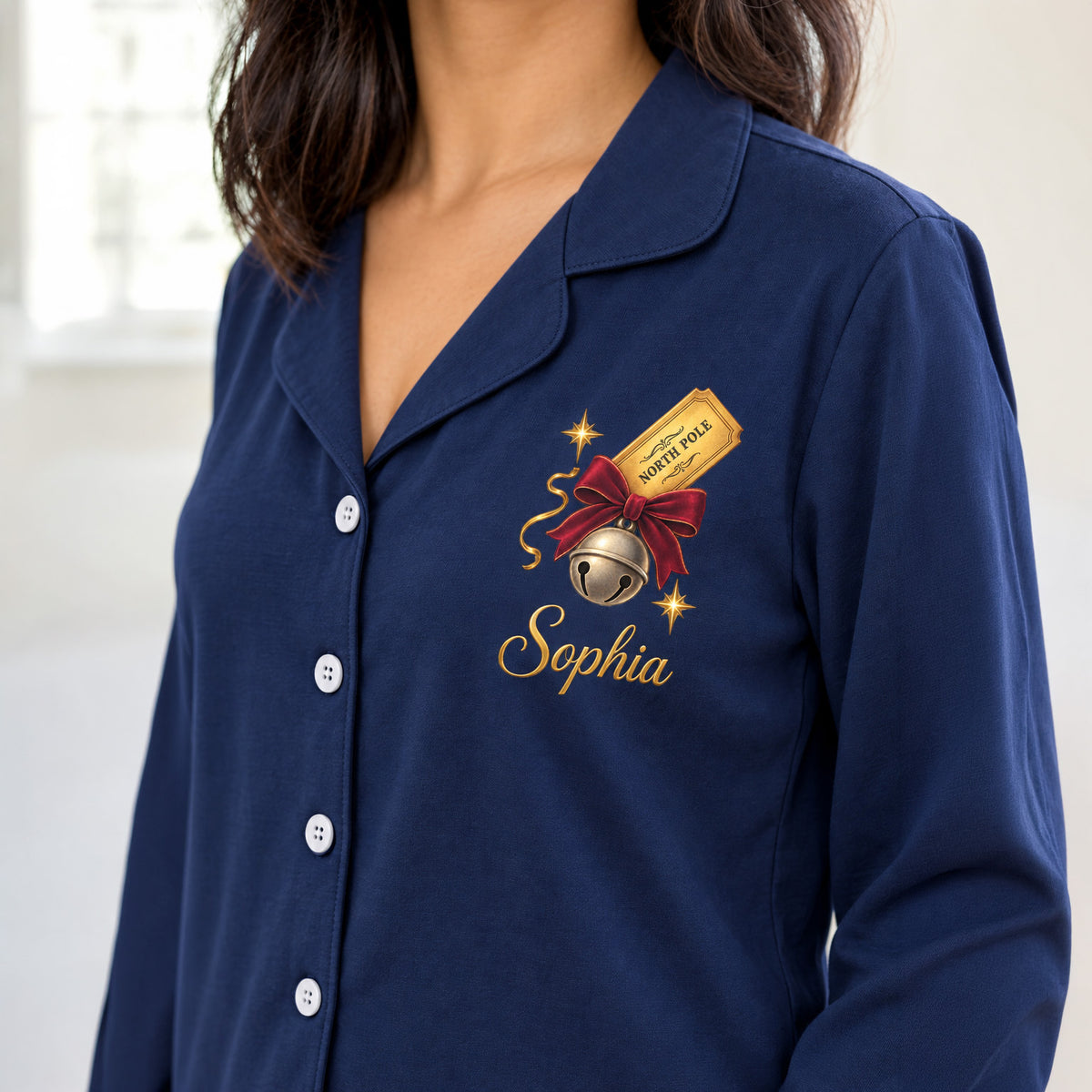 Personalize Polar Express Pajamas