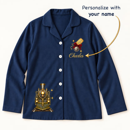 Personalize Polar Express Pajamas
