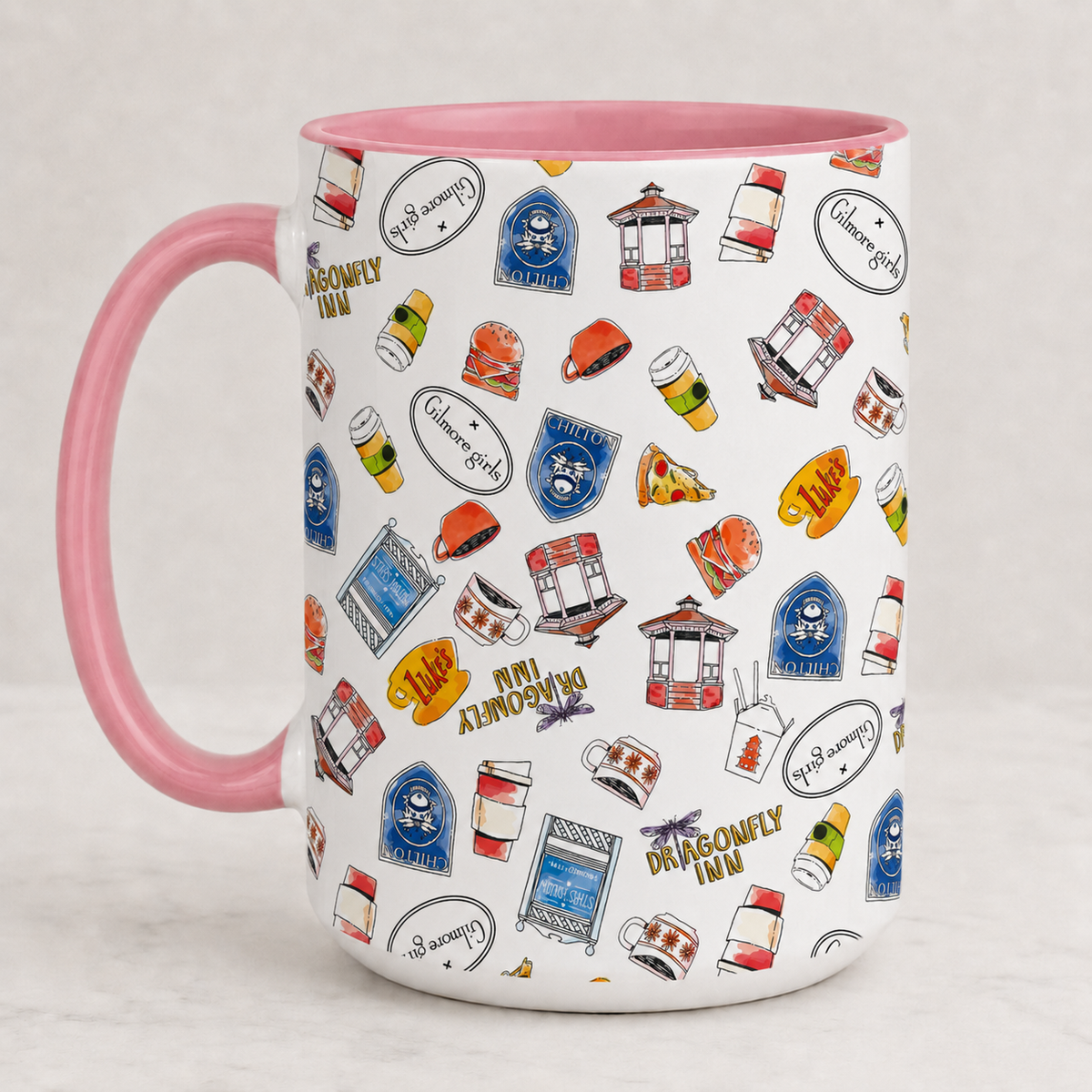 Gilmore Girls Accent Mug, Stars Hollow Ceramic Mug
