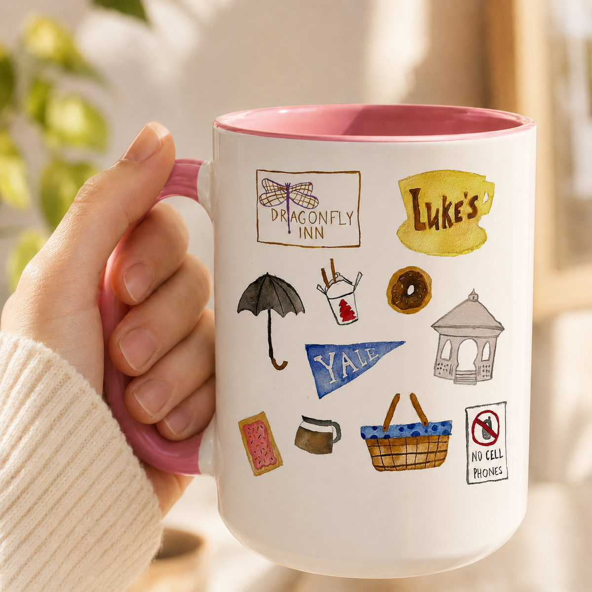 Gilmore Girls Accent Mug, Stars Hollow Ceramic Mug