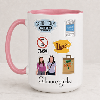 Gilmore Girls Accent Mug, Stars Hollow Ceramic Mug