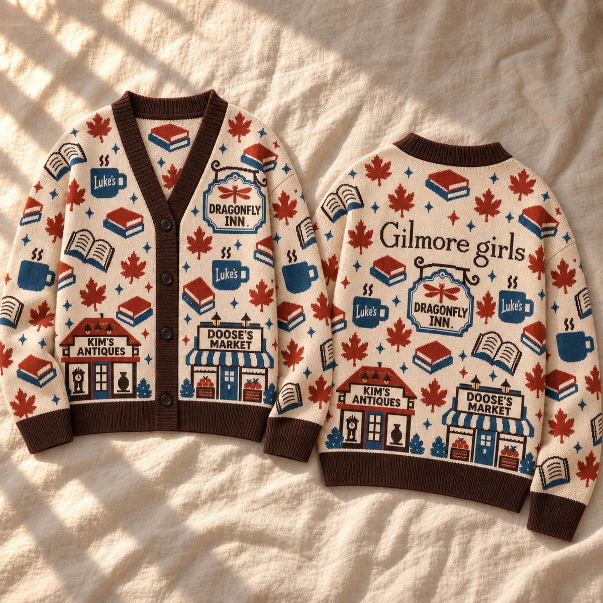Gilmore Girls Knitted Cardigan