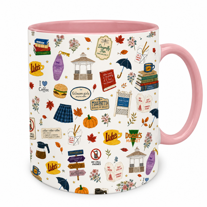 Gilmore Girls Accent Mug, Stars Hollow Ceramic Mug