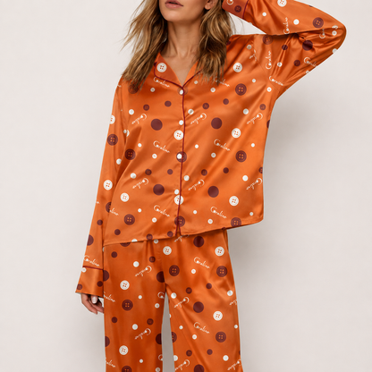 Coraline Blue Night Pajamas Set