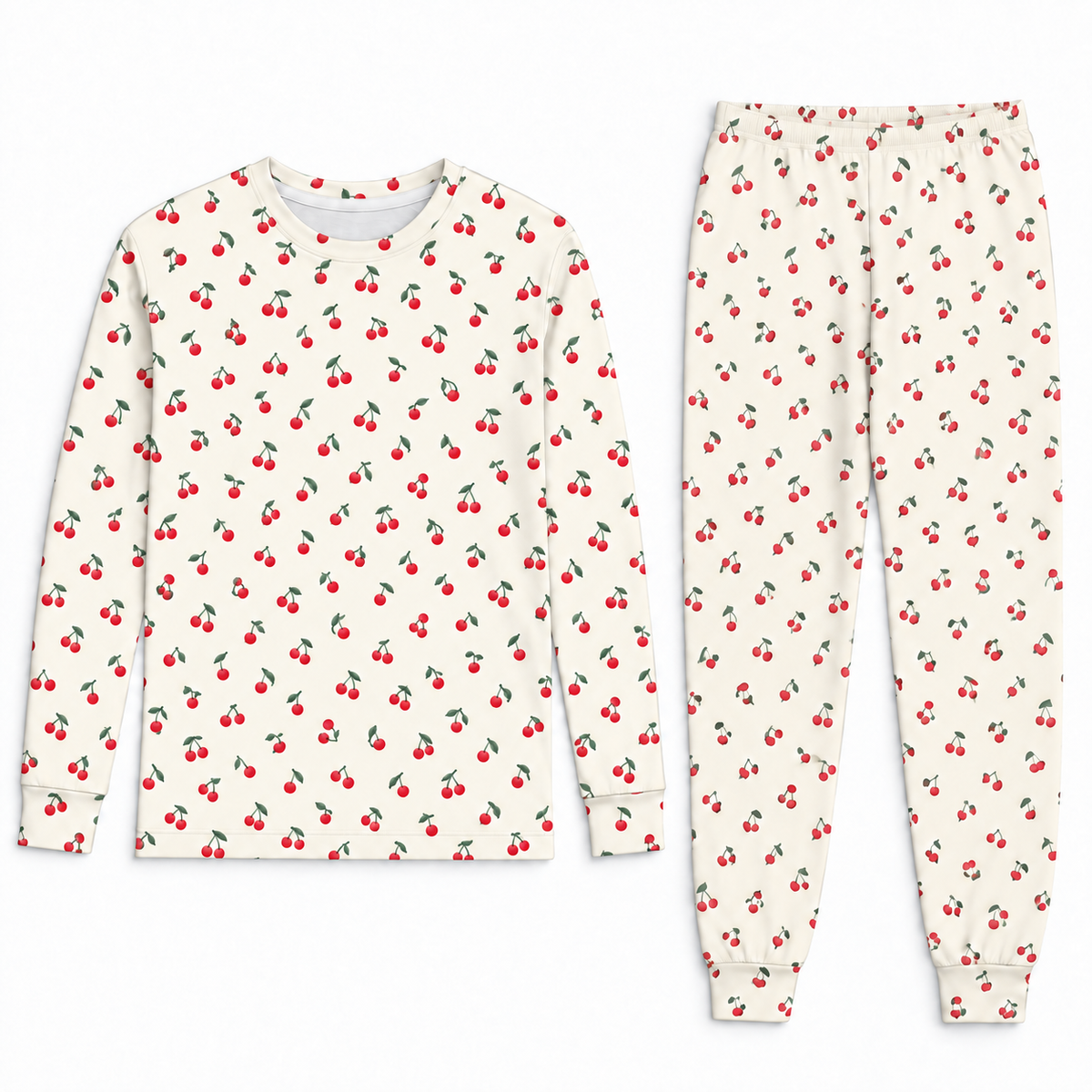 Vintage Cherry Pajamas Set, Rory's Pajamas