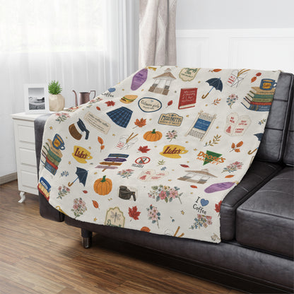 Stars Hollow Throw Blanket, Gilmore Girls Cozy Blanket