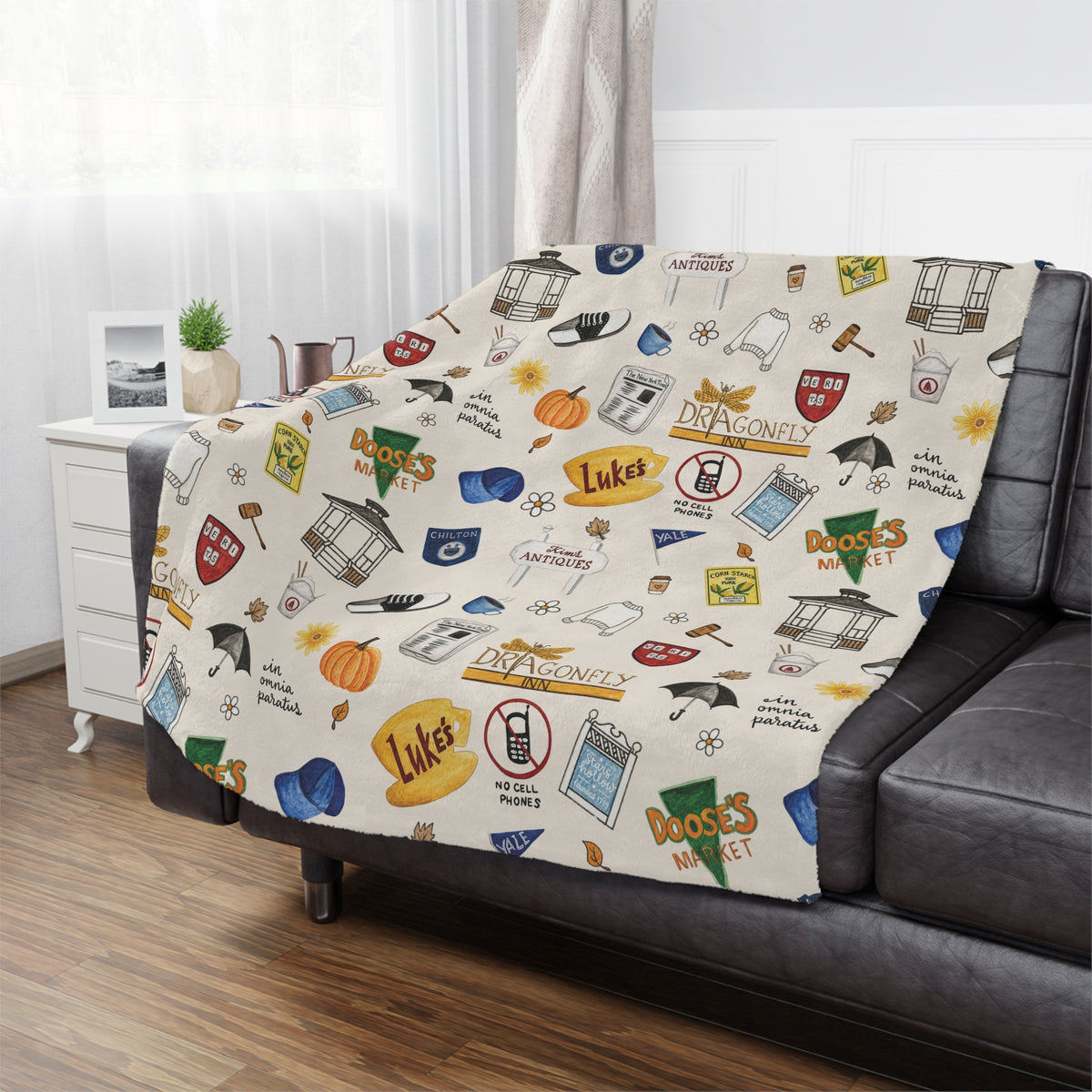 Stars Hollow Throw Blanket, Gilmore Girls Cozy Blanket