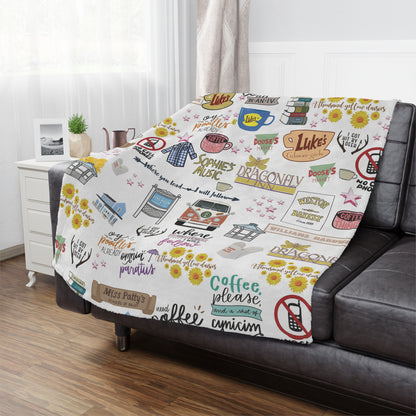 Stars Hollow Throw Blanket, Gilmore Girls Cozy Blanket