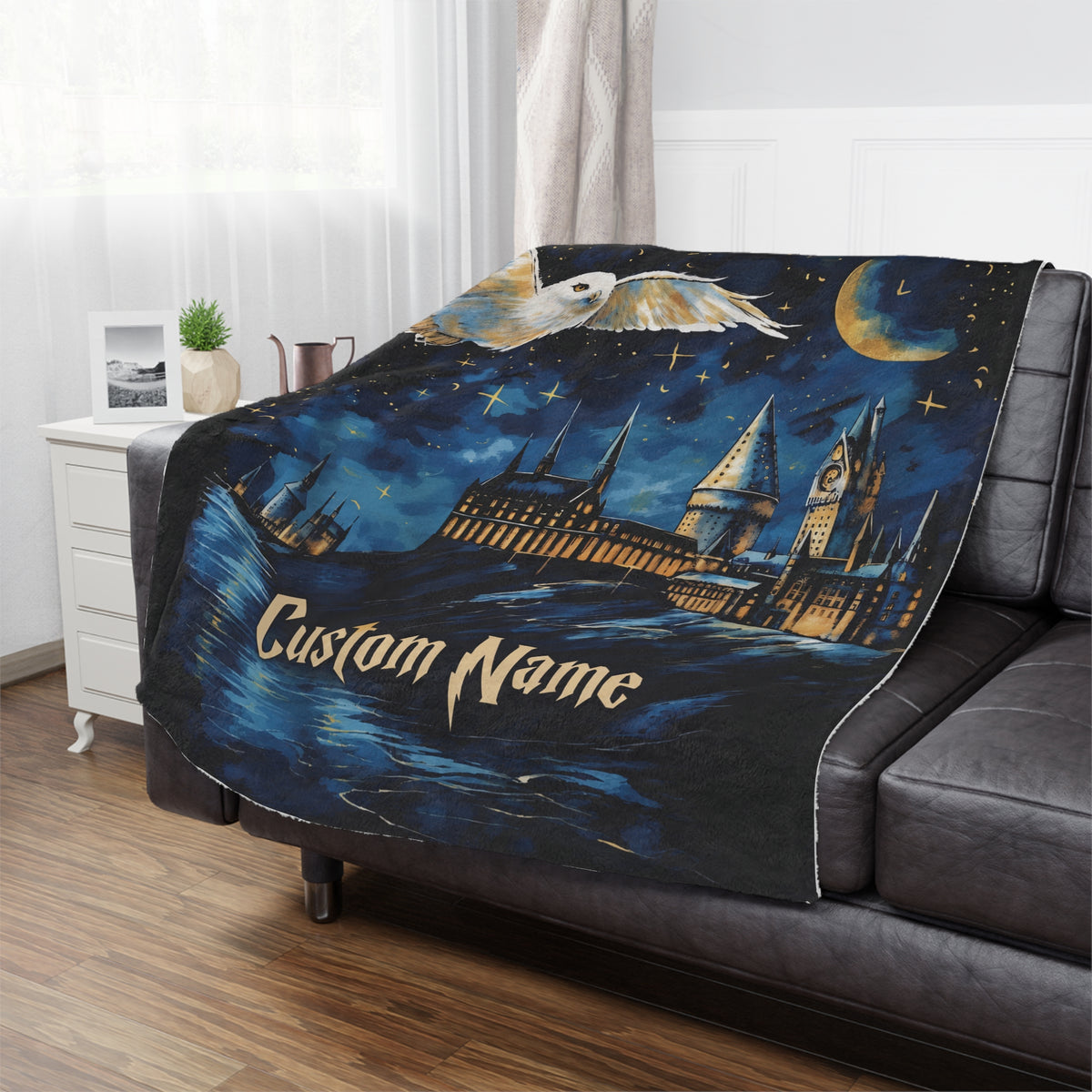 Personalized Wizard Blanket with Name