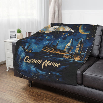 Personalized Wizard Blanket with Name